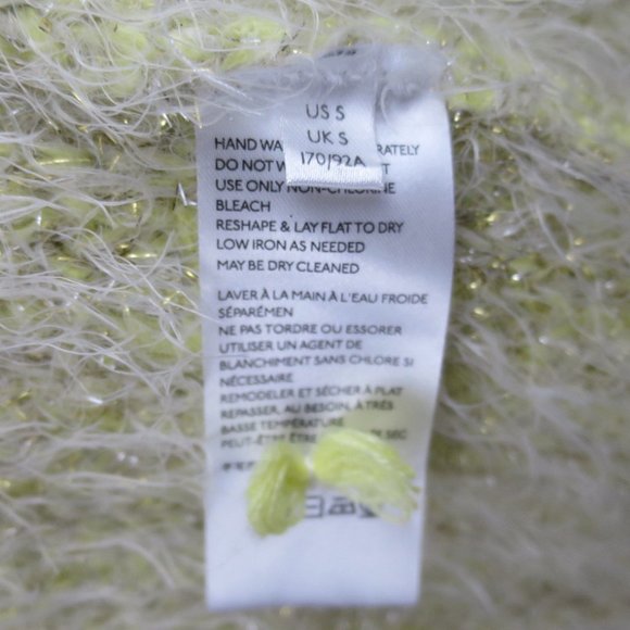 Anthropologie Larkin Shimmer Tie Waist Cardigan S - Picture 11 of 11